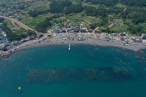 주전몽돌해변 자료사진