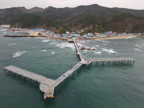 울진 바다목장 해상낚시 공원 및 주변 갯바위 자료사진