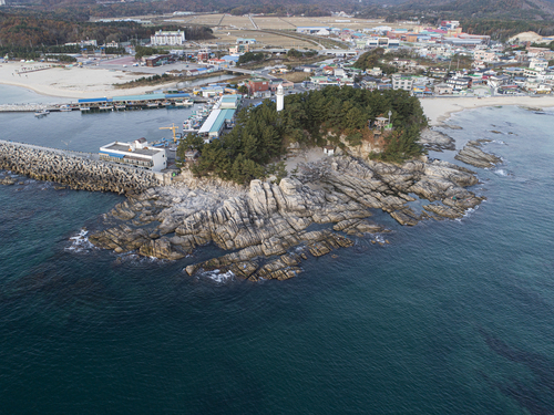 오호항주변 갯바위 자료사진