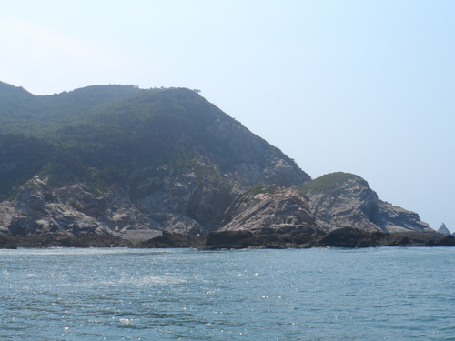 서측 끝단 갯바위 자료사진