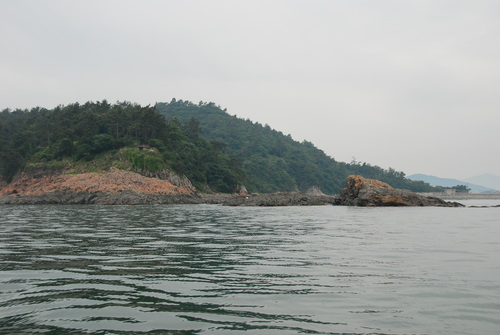 신수도 남쪽 갯바위(구 초소) 자료사진