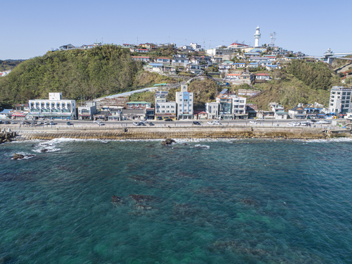 어달리항 북측 방조제 자료사진